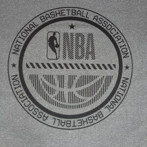 NWT NBA NATIONAL BASKETBALL ASSOCIATION GRAY XXL 2XL T-SHIRT K810